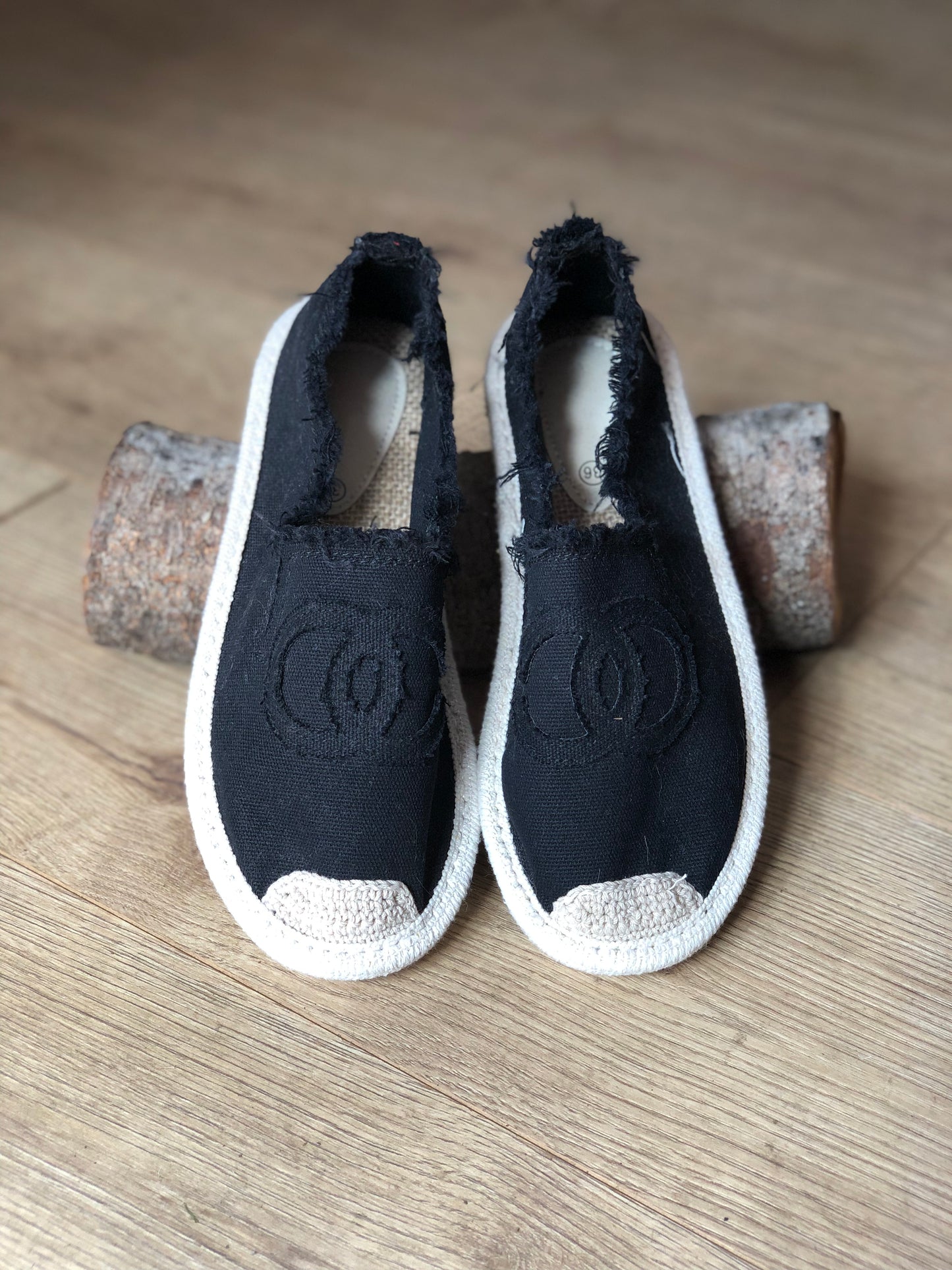 Canvas Interlock Logo Espadrille Shoes