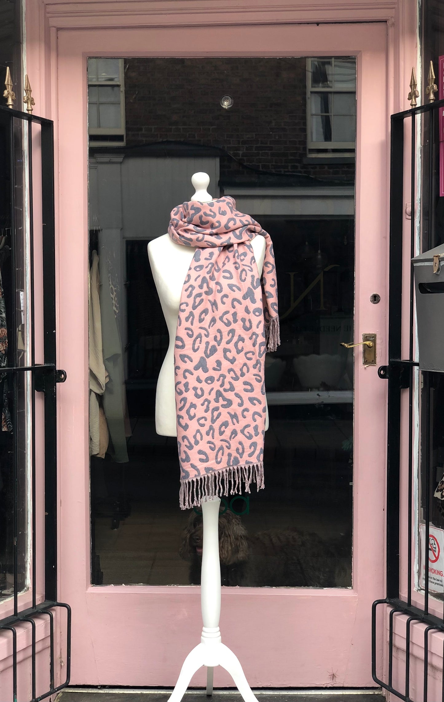 Animal Print Reversible Scarves