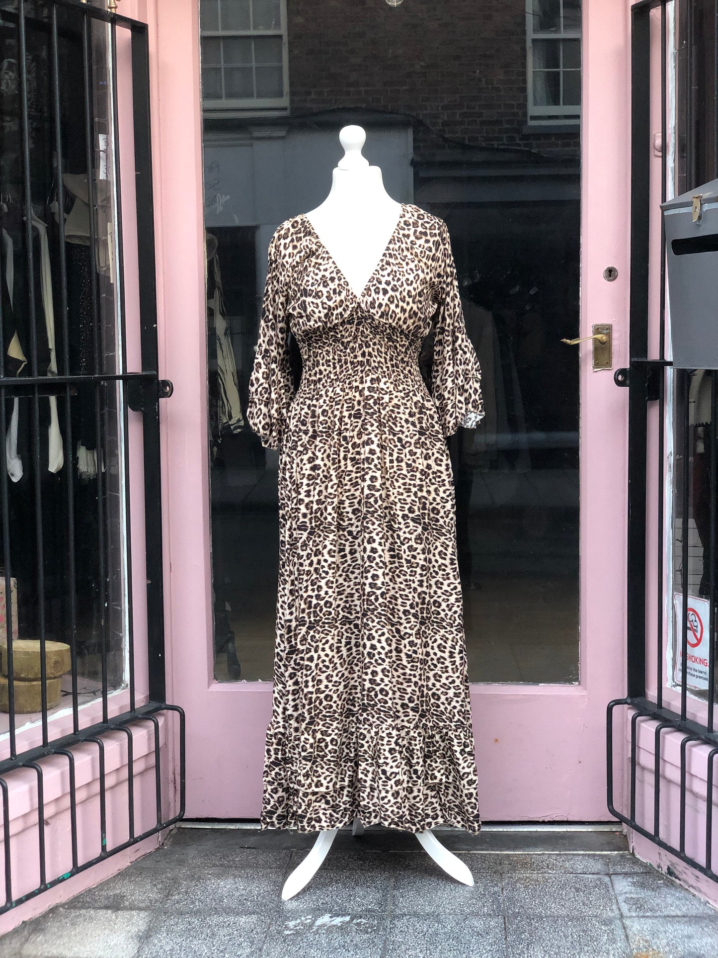 Animal Print Maxi Dress