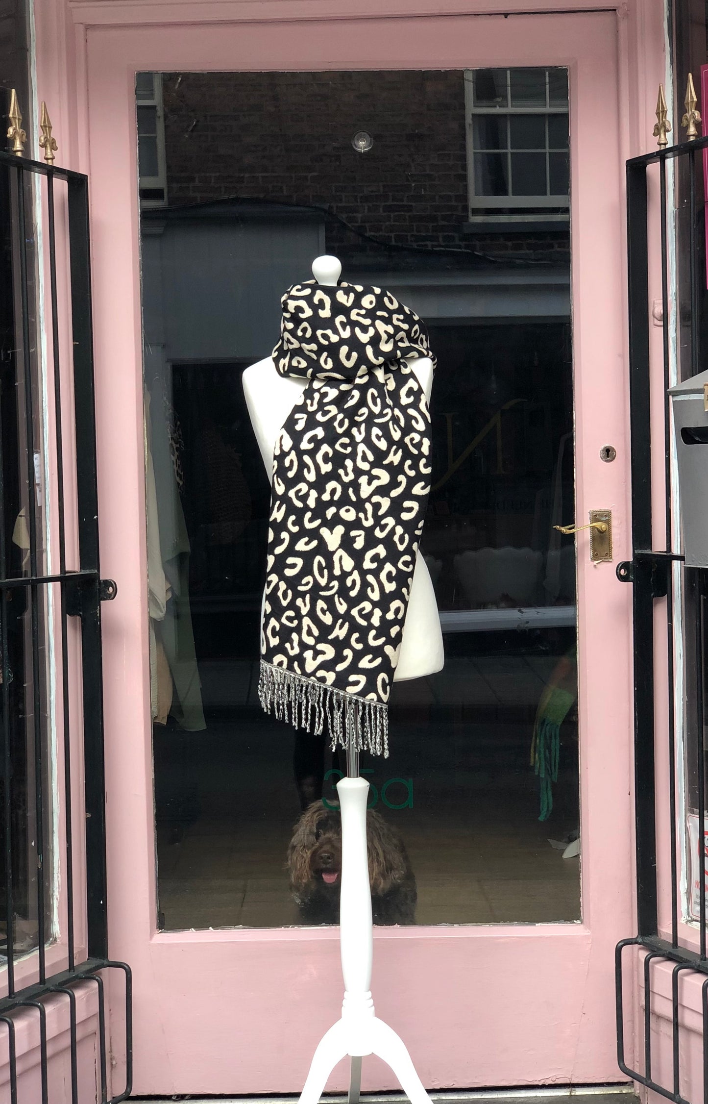 Animal Print Reversible Scarves