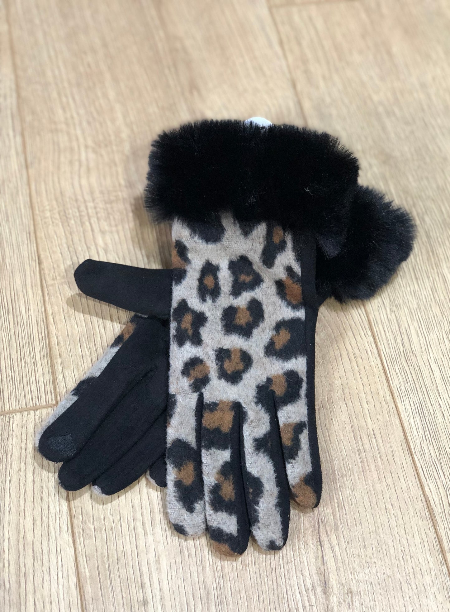 Animal Print Gloves