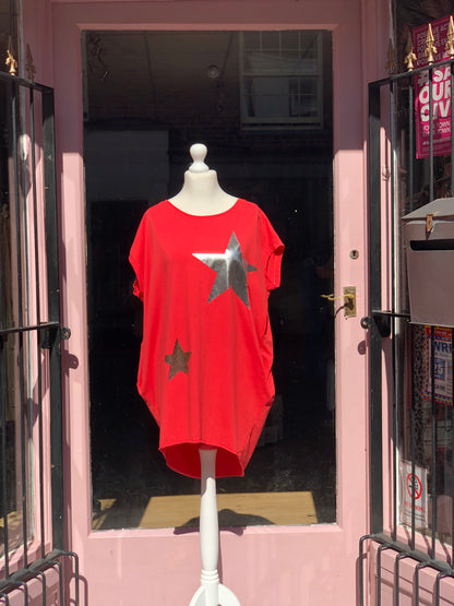 Oversized Star T - Shirt